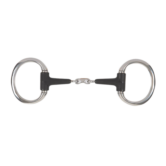 8130 Shires Equikind+ Eggbutt Peanut Link Bit