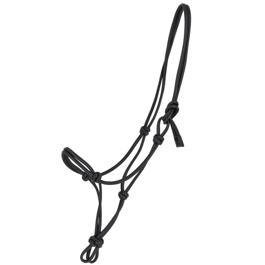 QHP Rope Halter Leather Liberta