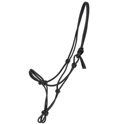 QHP Rope Halter Leather Liberta