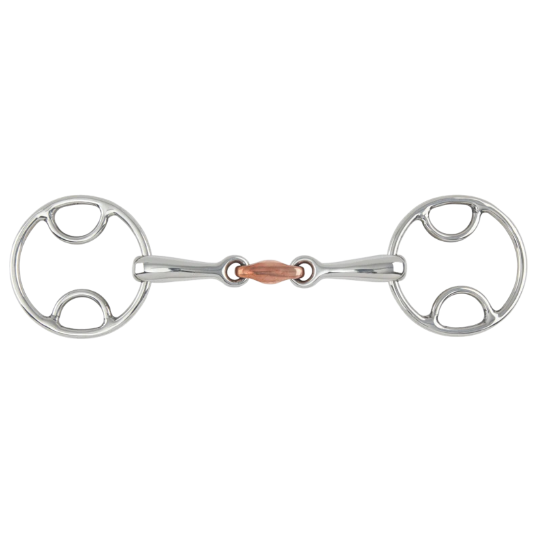 526 Shires Bevel Bit With Copper Lozenge
