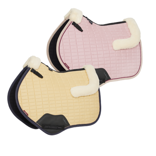 LeMieux Merino+ Suede Close Contact Square SS25
