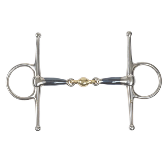 6360 Shires Blue Sweet Iron Full Cheek With Lozenge