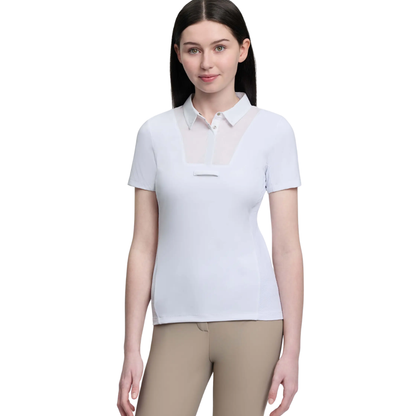 LeMieux Junior Short Sleeve Primrose Show Shirt White