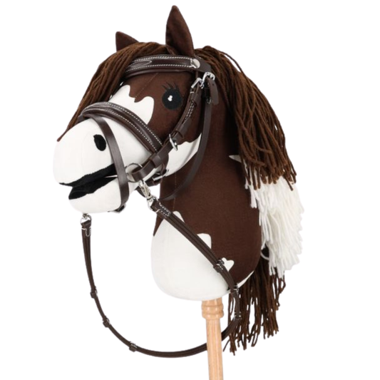 QHP Hobby Horse Luxury Stitched Bridle