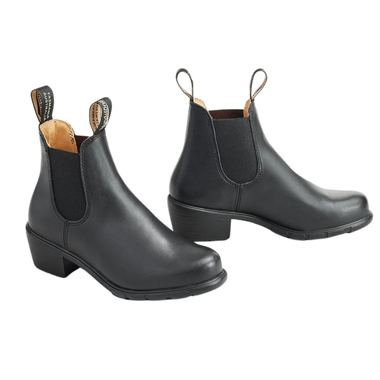 Blundstone #1671 Black Leather Heeled Ladies Boot