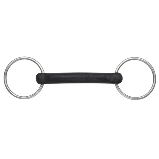 583 Shires Hard Rubber Mouth Snaffle