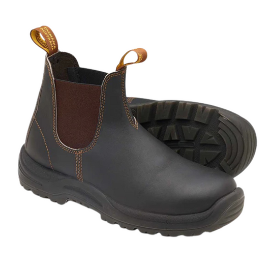 Blundstone #192 Brown Leather Safety Boot