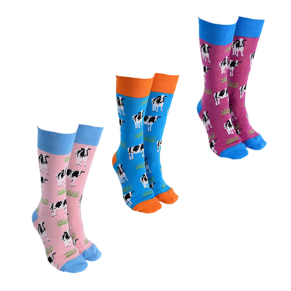 Sock Society New Fav Cow Socks
