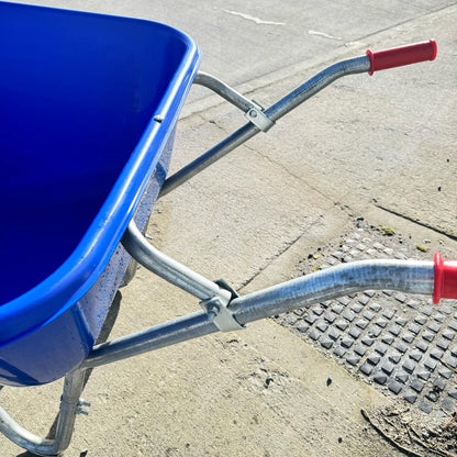 HS#0003 200L Galvanised Jumbo Wheelborrow