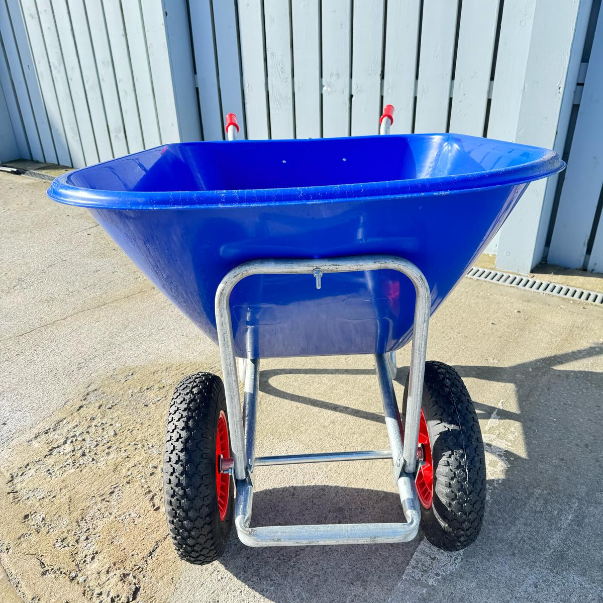 HS#0003 200L Galvanised Jumbo Wheelborrow