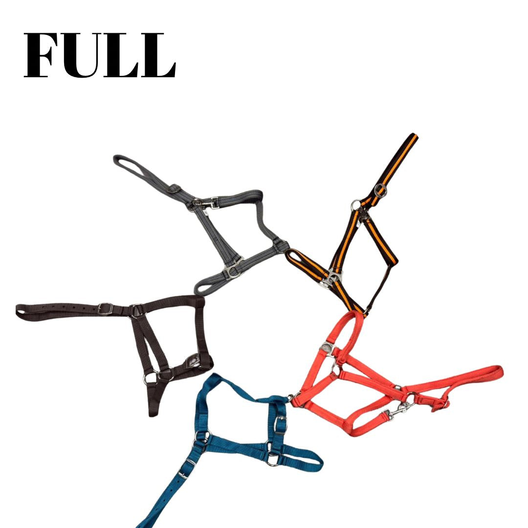 HS#0089 Full Headcollars Pack Of 5