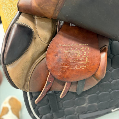 18" Stubben Siegfried CS Jump Hunt Saddle