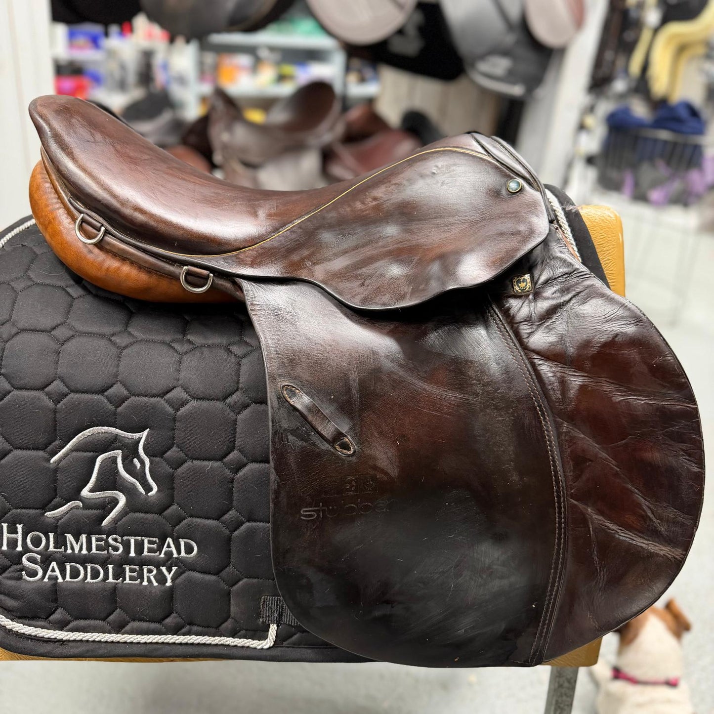 18" Stubben Siegfried CS Jump Hunt Saddle
