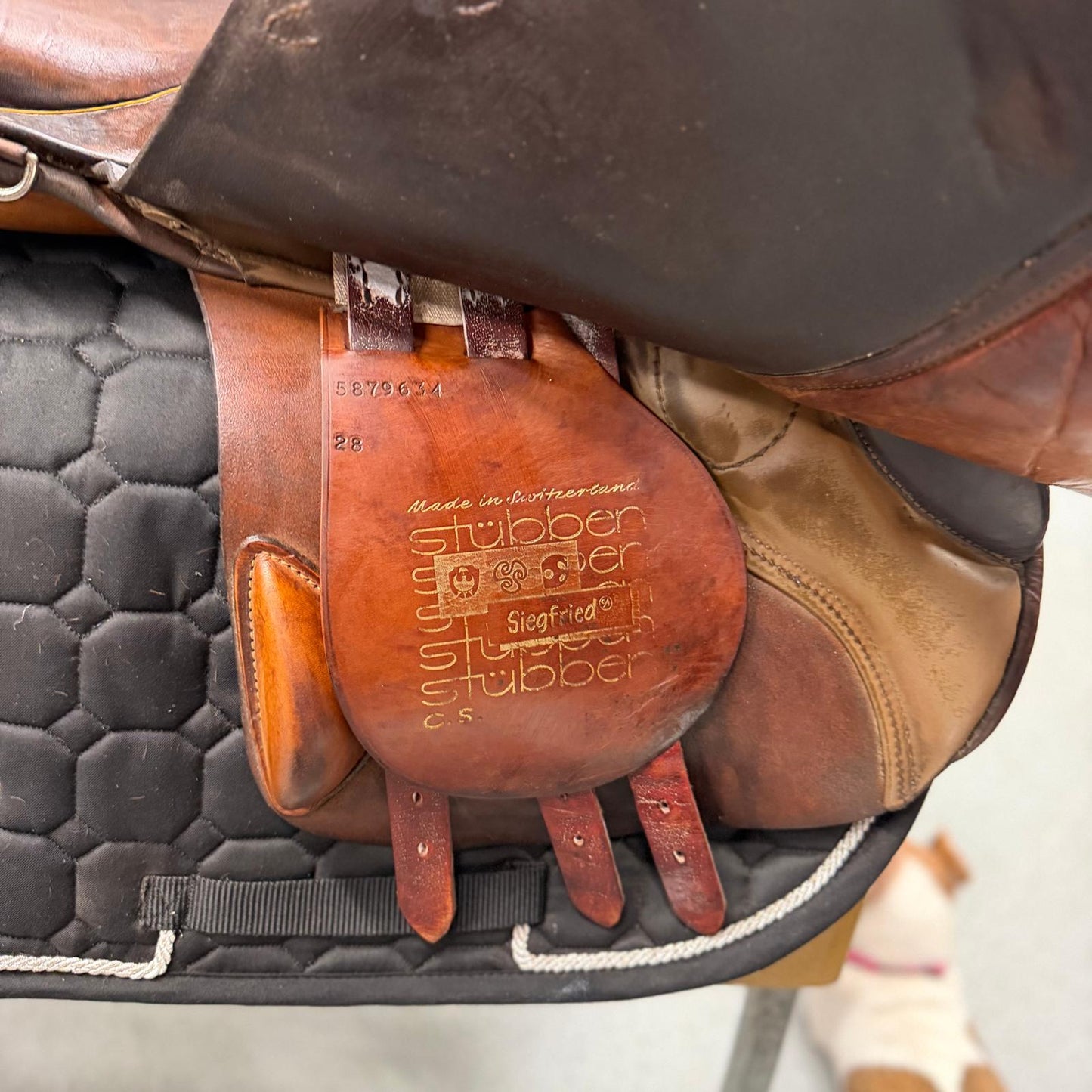 18" Stubben Siegfried CS Jump Hunt Saddle
