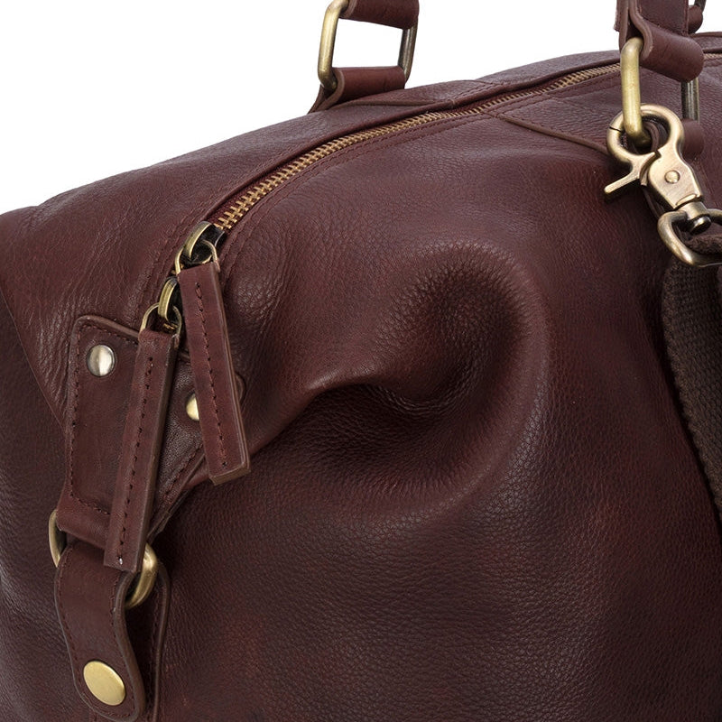 Hoggs Of Fife Monarch Leather Holdall