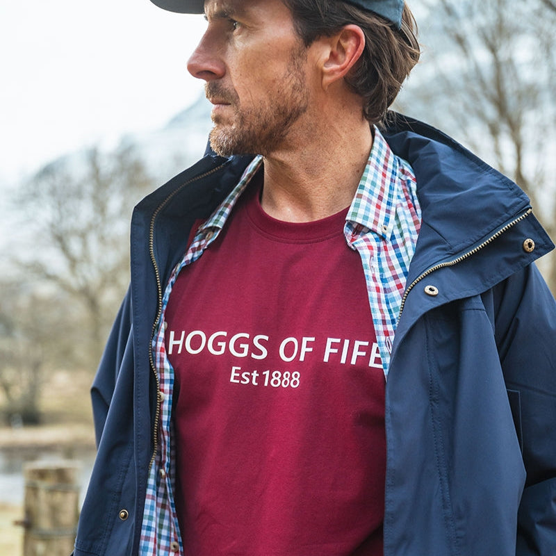 Hoggs Of Fife Canonbie Printed T-Shirt