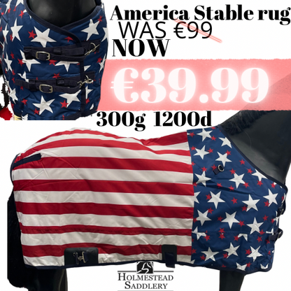 Holmestead Saddlery America Stable Rug 300g