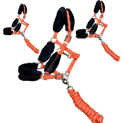 Luxury Headcollar & Leadrope Set