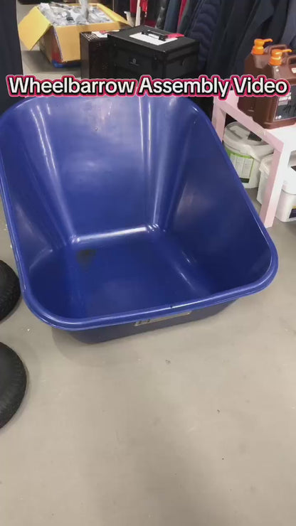 200L Twin Wheel Heavy Duty Intuitive Control Wheelbarrow