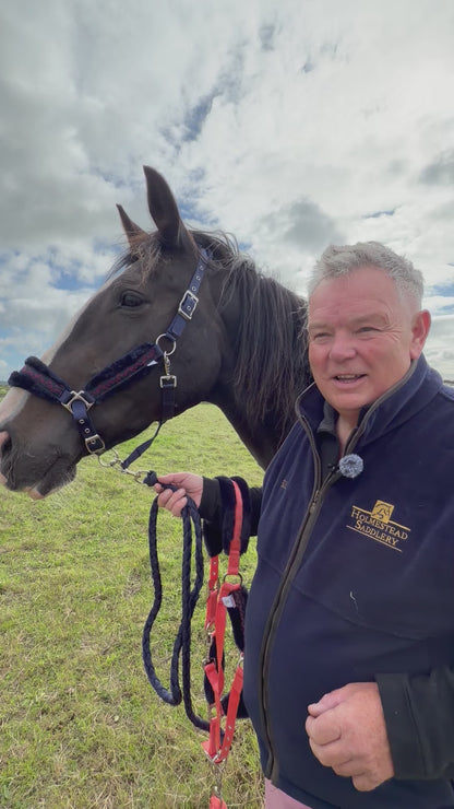Luxury Headcollar & Leadrope Set