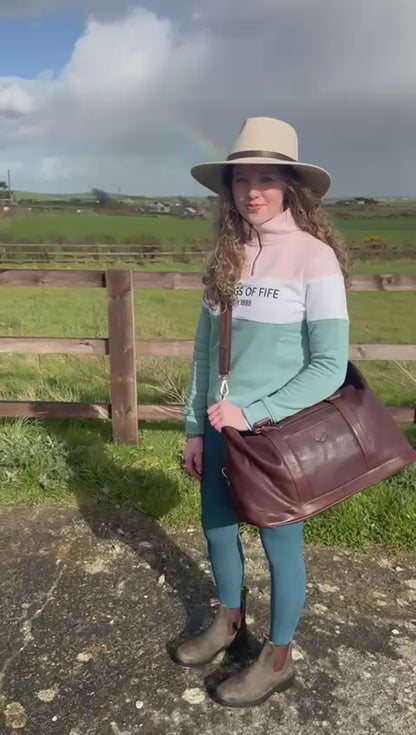 Hoggs Of Fife Monarch Leather Holdall