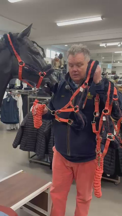 Luxury Headcollar & Leadrope Set