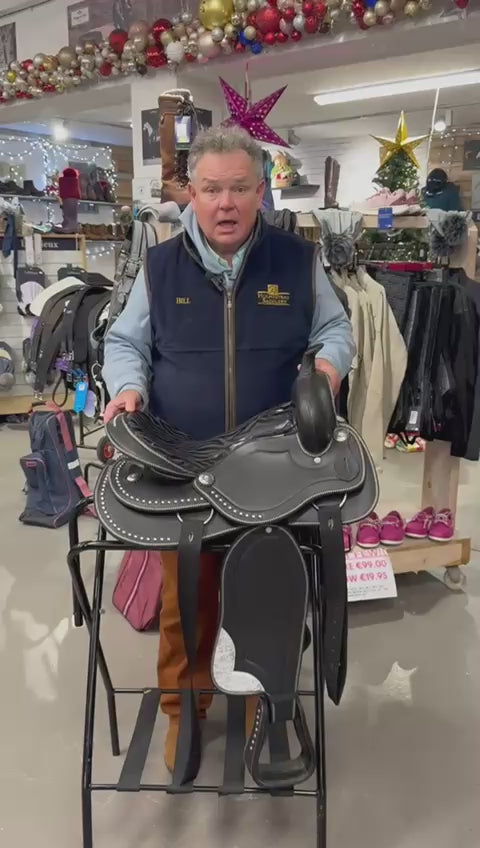 Western Saddle Black