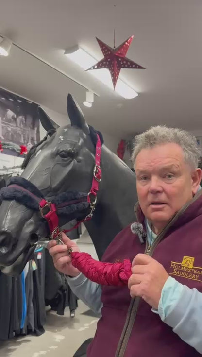 Luxury Headcollar & Leadrope Set