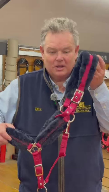 Luxury Headcollar & Leadrope Set