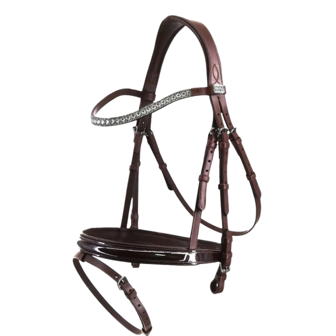 Stationata Polished and Sparkle Bridle