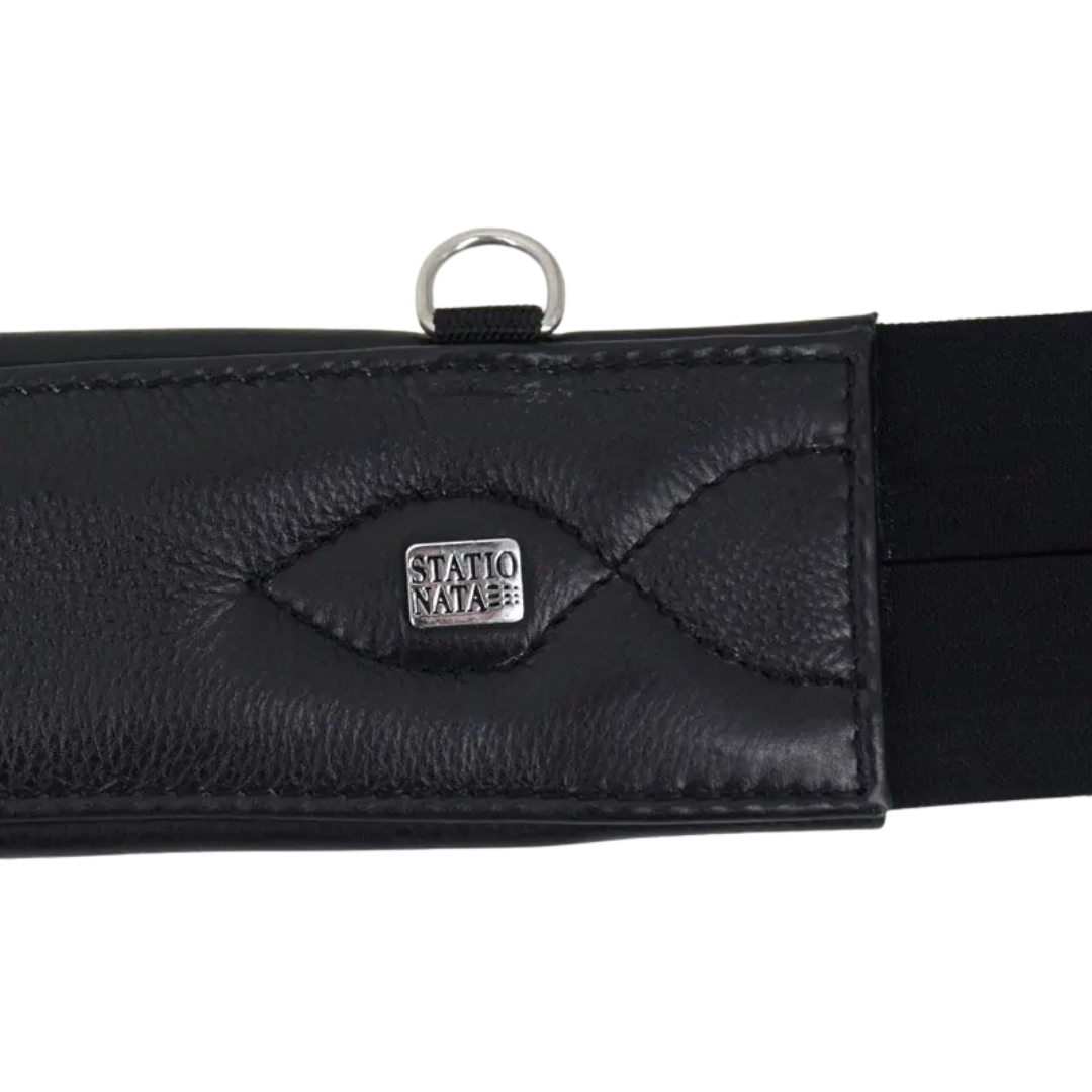 Stationata Leather Stud Girth