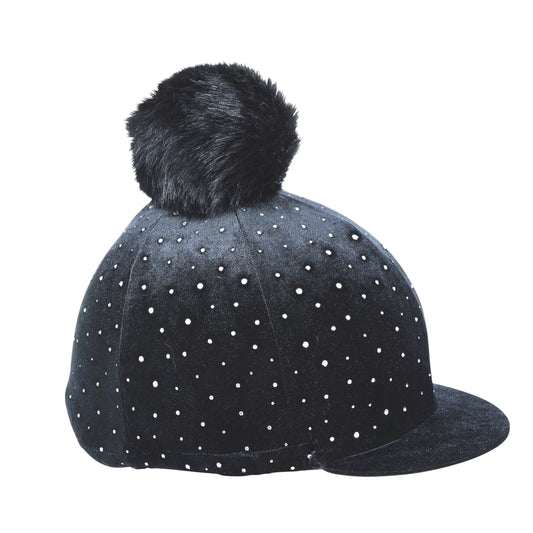 Shires Aubrion Velvet Sparkle Hat Cover