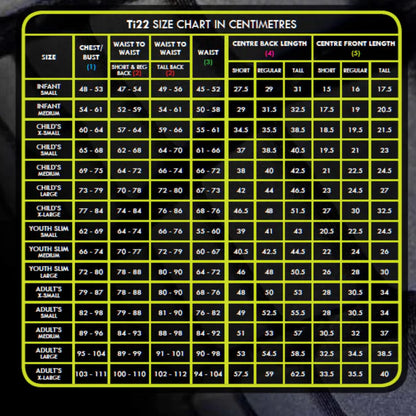 Champion Ti22 Body Protector - Infant - EN 13158: 2018 BETA level 3 2018
