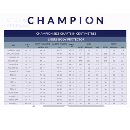 Champion Liber8 Women's Body Protector