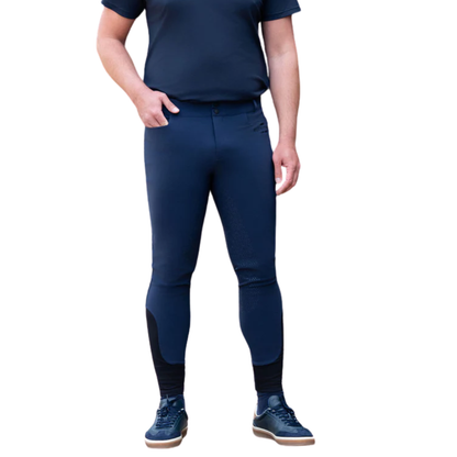 Soho Equestrian Men's Navy Breeches