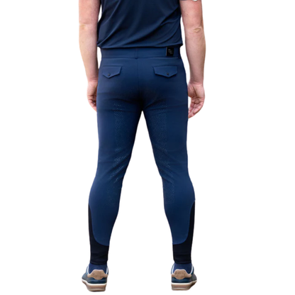 Soho Equestrian Men's Navy Breeches