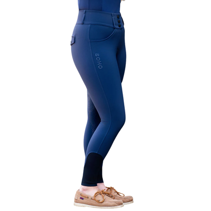 Soho Equestrian Navy Breeches