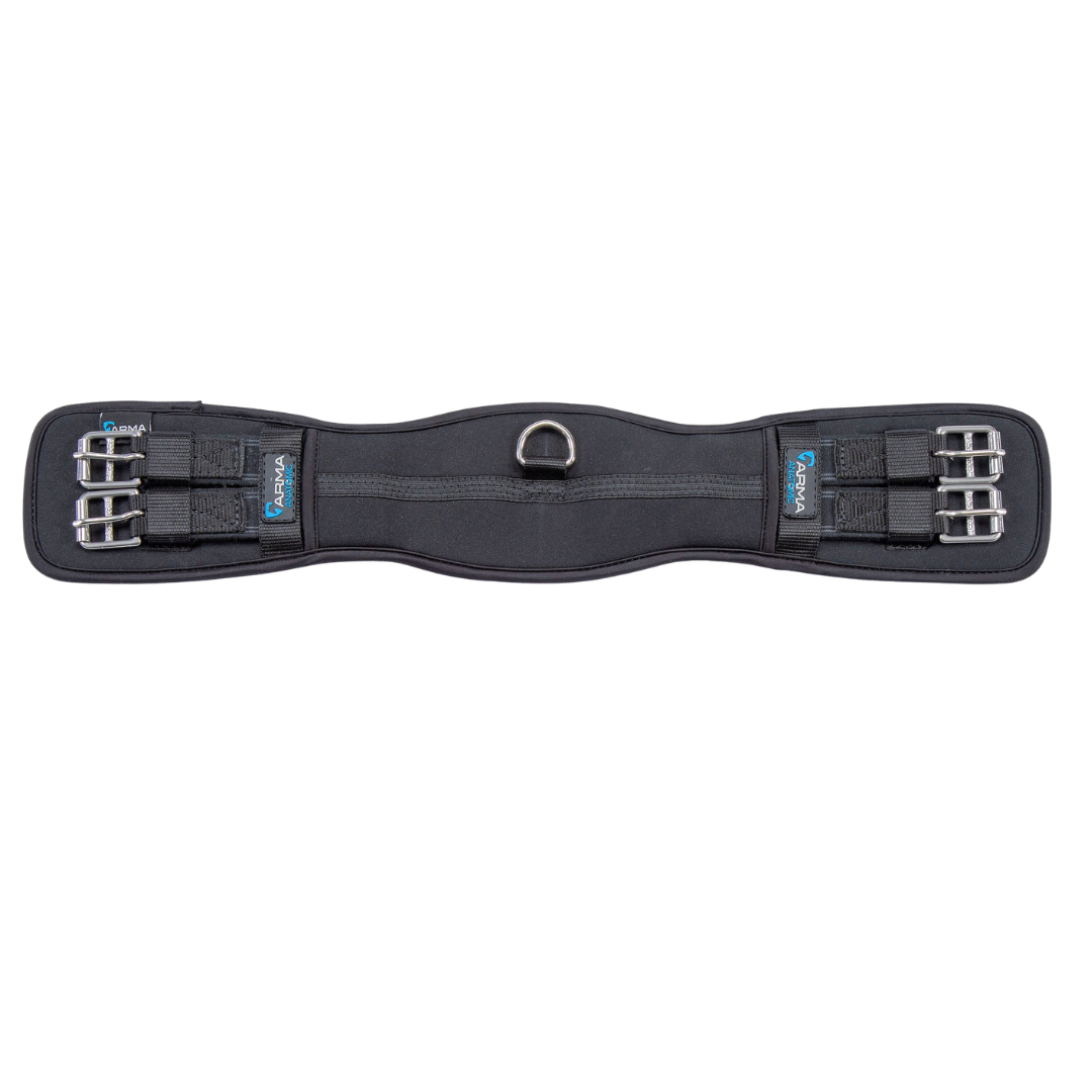 Shires AEMA Neoprene Dressage Girth-Elastic