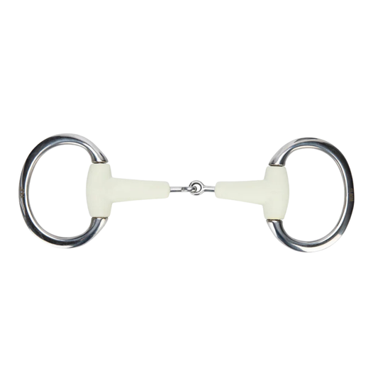 6365 Shires EquiKind Softie Jointed Flat Eggbutt