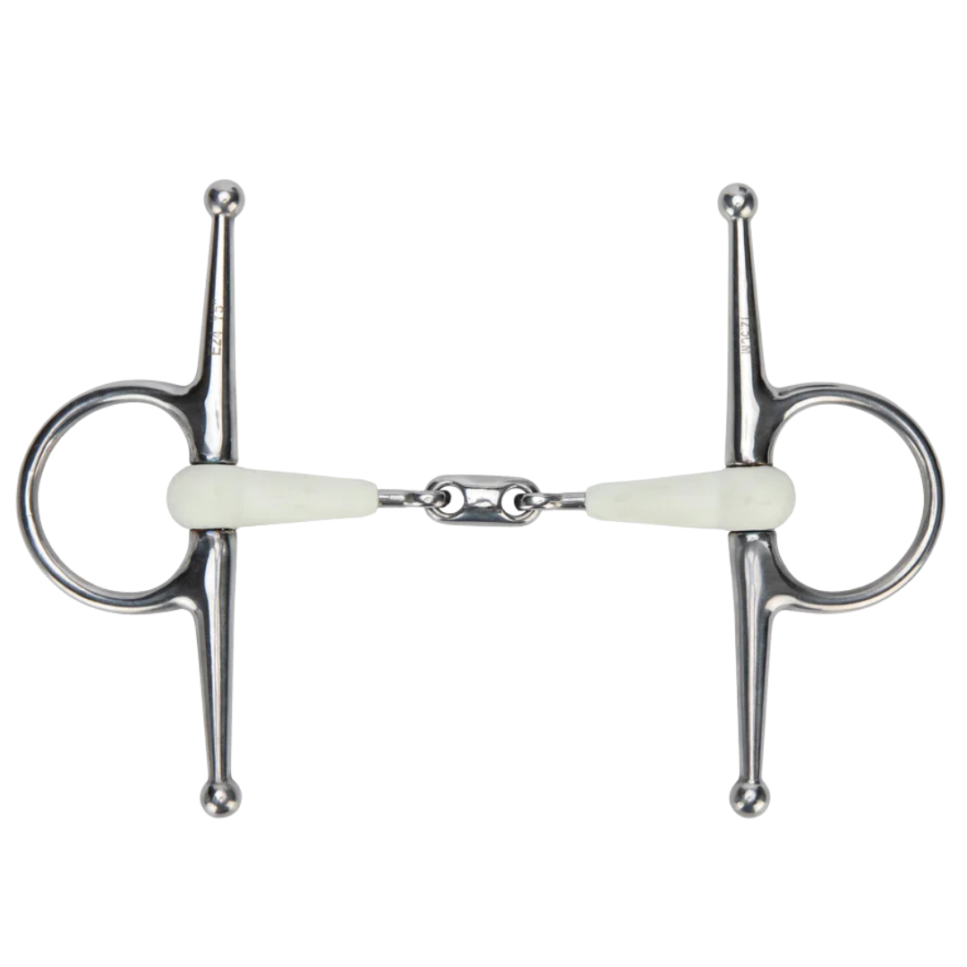 6371 Shires EquiKind Softie Full Cheek Peanut Link