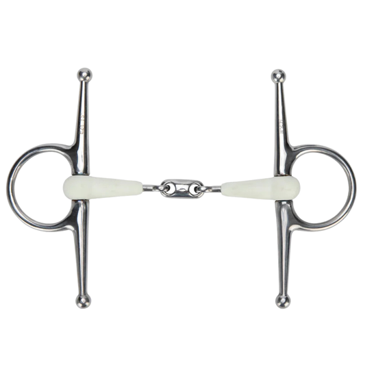 6371 Shires EquiKind Softie Full Cheek Peanut Link