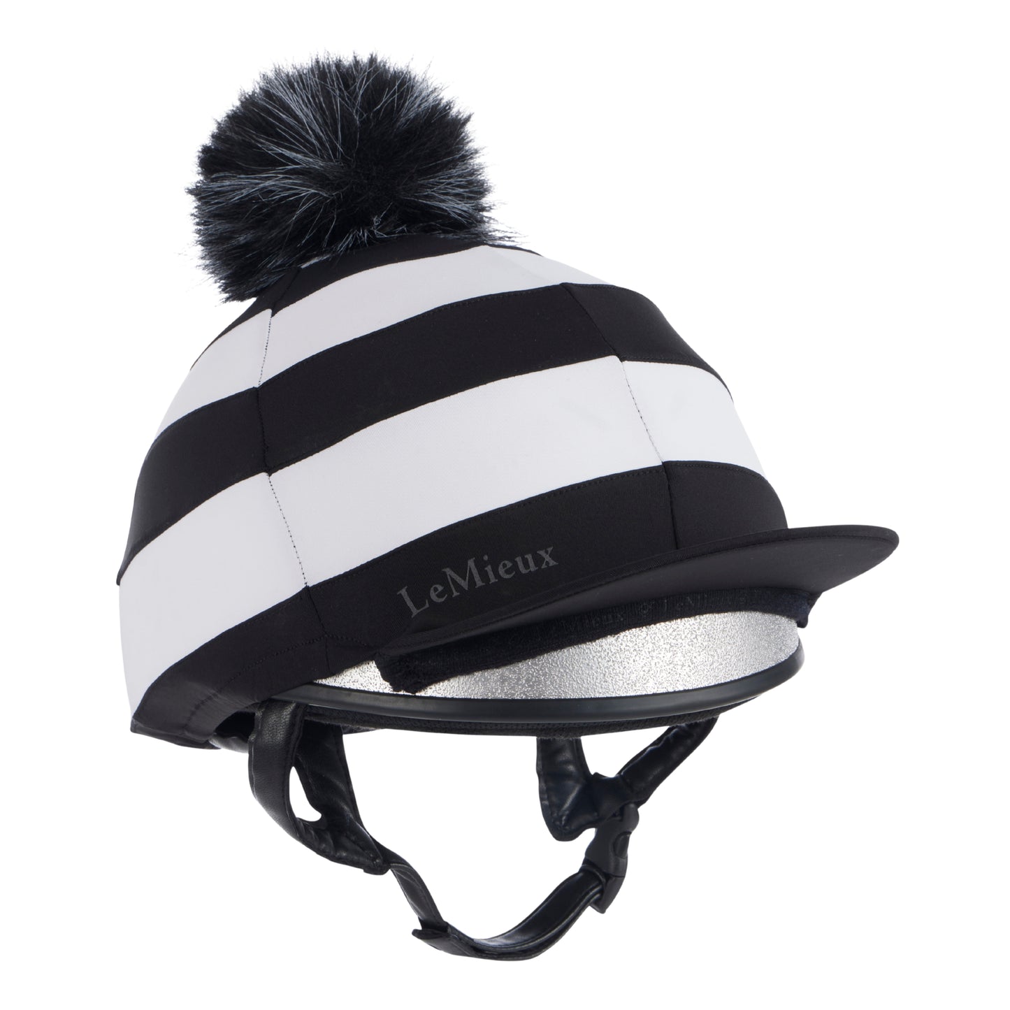 LeMieux Derby Pom Hat Silk